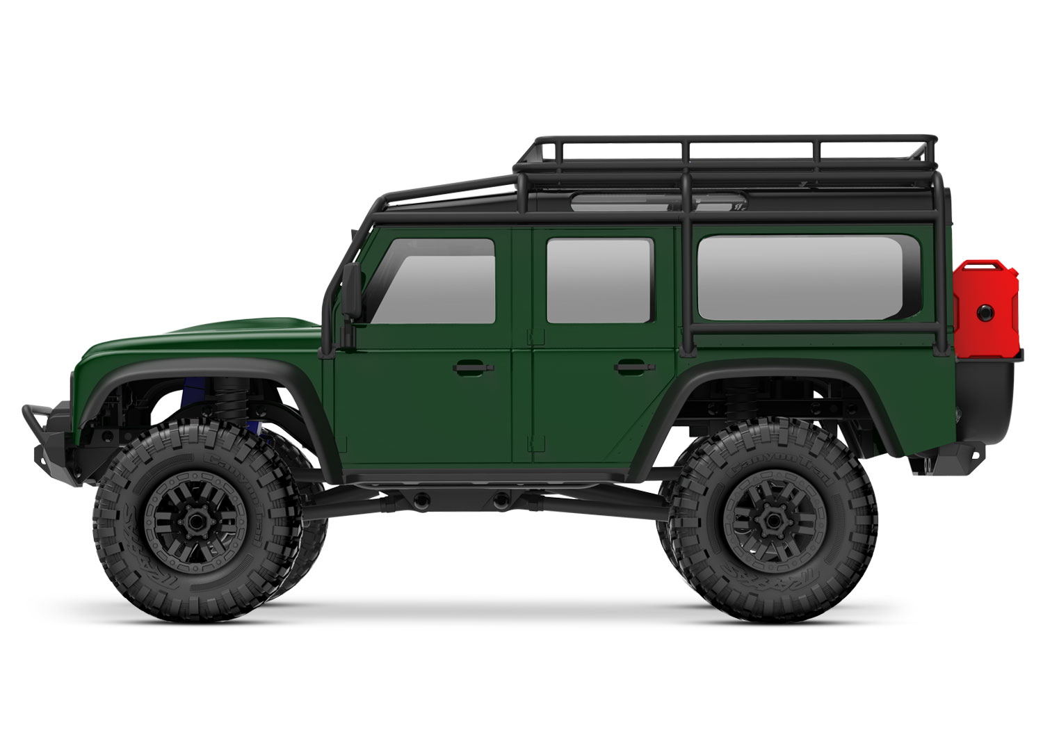 Traxxas TRX-4M Land Rover 4WD Electric Scale and Trail Crawler with TQ 1/18 Green