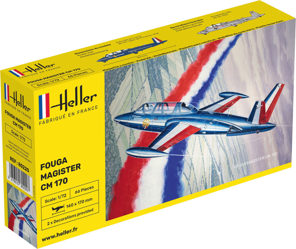 Heller Fouga Magister CM 170 1/72