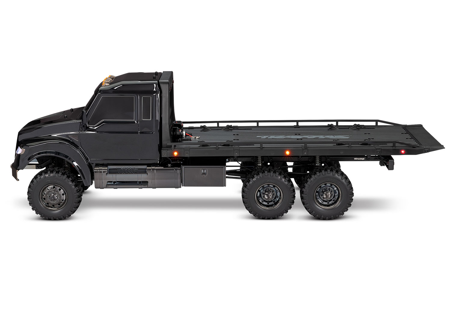 Traxxas Ultimate RC Hauler Truck with Winch Black RTR 1/10