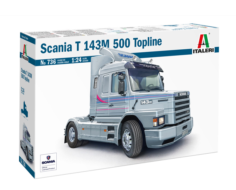 Italeri SCANIA T 143M 500 Topline 1/24
