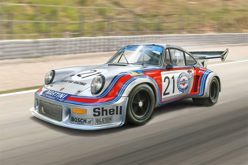 Italeri Porsche Carrera RSR Turbo 1/24