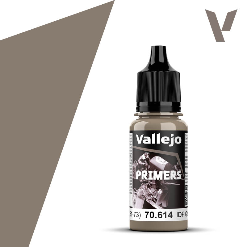 70614 Vallejo Surface Primer IDF Israeli Sand Grey 17ml