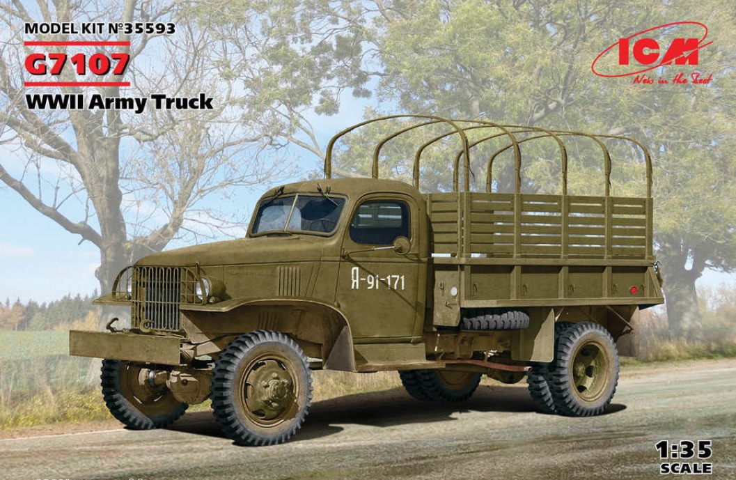 ICM G7G107 WWII Army Truck 1/35