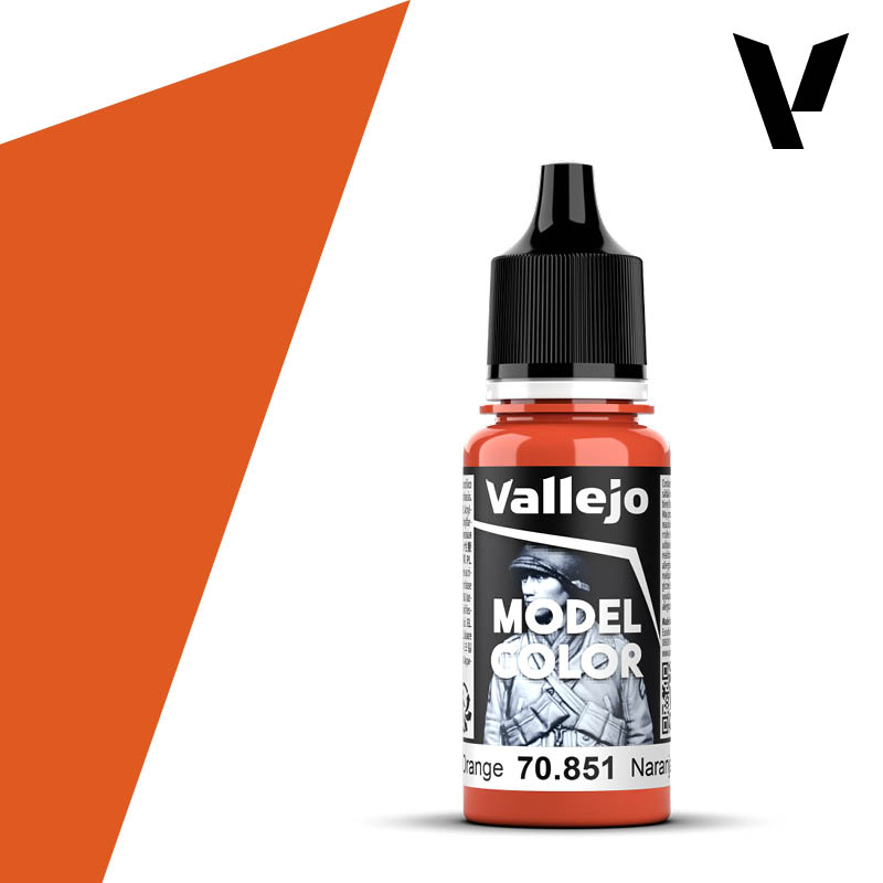 70851 Vallejo Bright Orange Model Color 18ml