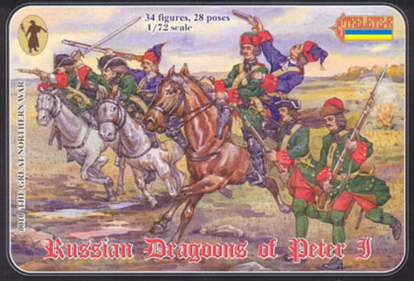 Strelets*R Russian Dragoons Of Peter I The Great Northern War 1/72
