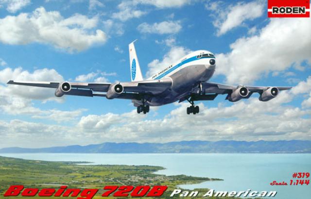 Roden Boeing 720B Pan American 1/144