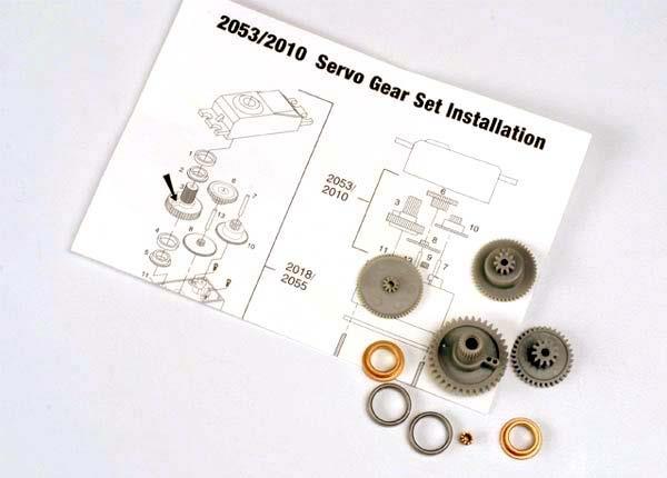 Traxxas Servo Gears for 2055 and 2056 Servos