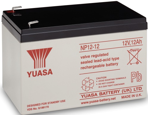 Cell Power 12 Volt 12 Ah Loodaccu ideaal voor Voerboten, Alarminstallaties, Kinderauto's etc.