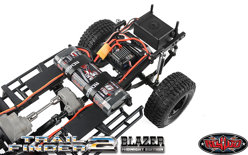 RC4WD Trail Finder 2 with Chevrolet Blazer Midnight Edition Hard Body Set 1/10