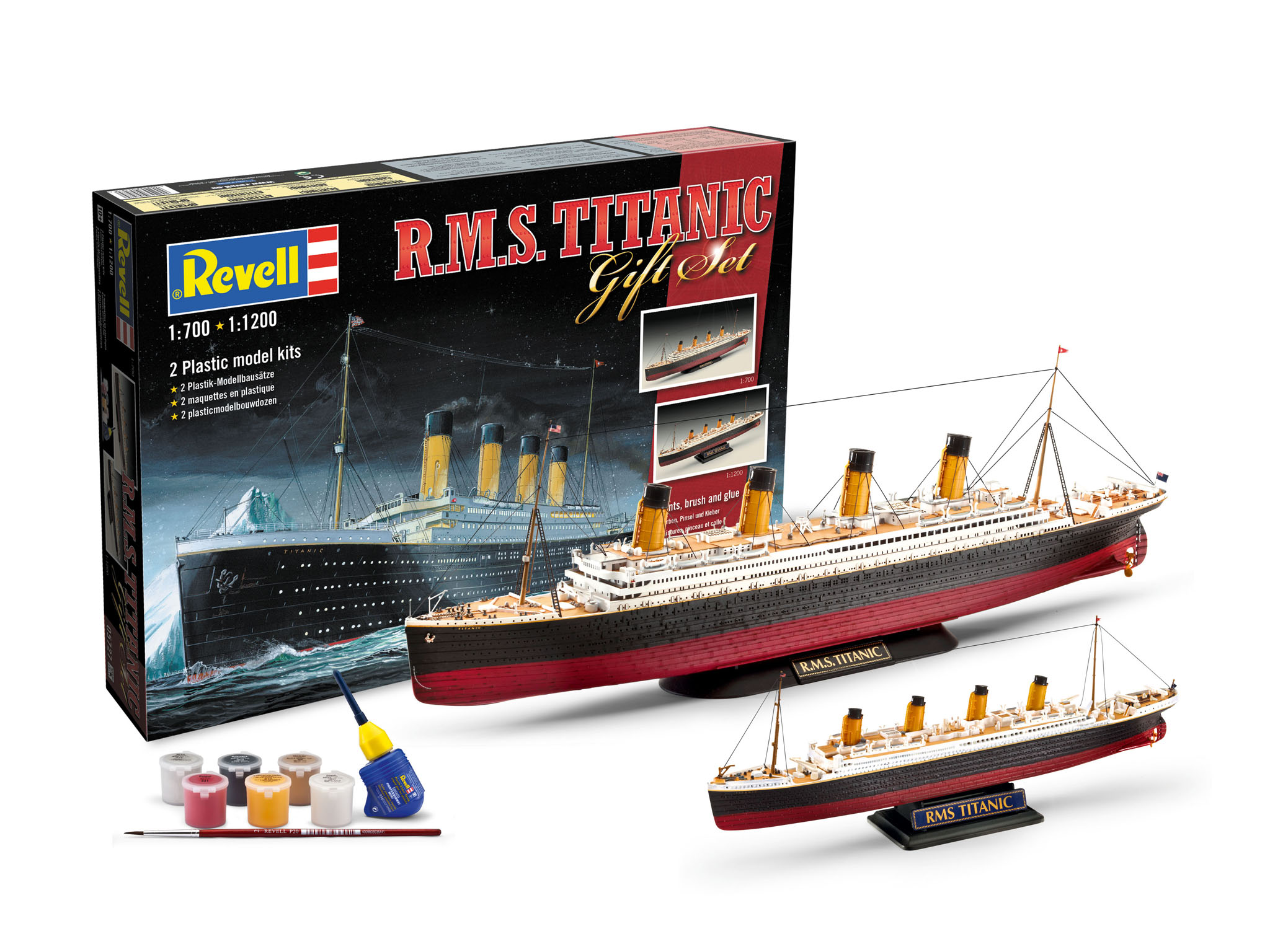 Revell Gift Set R.M.S. Titanic 2 Modellen 1/700 & 1/1200