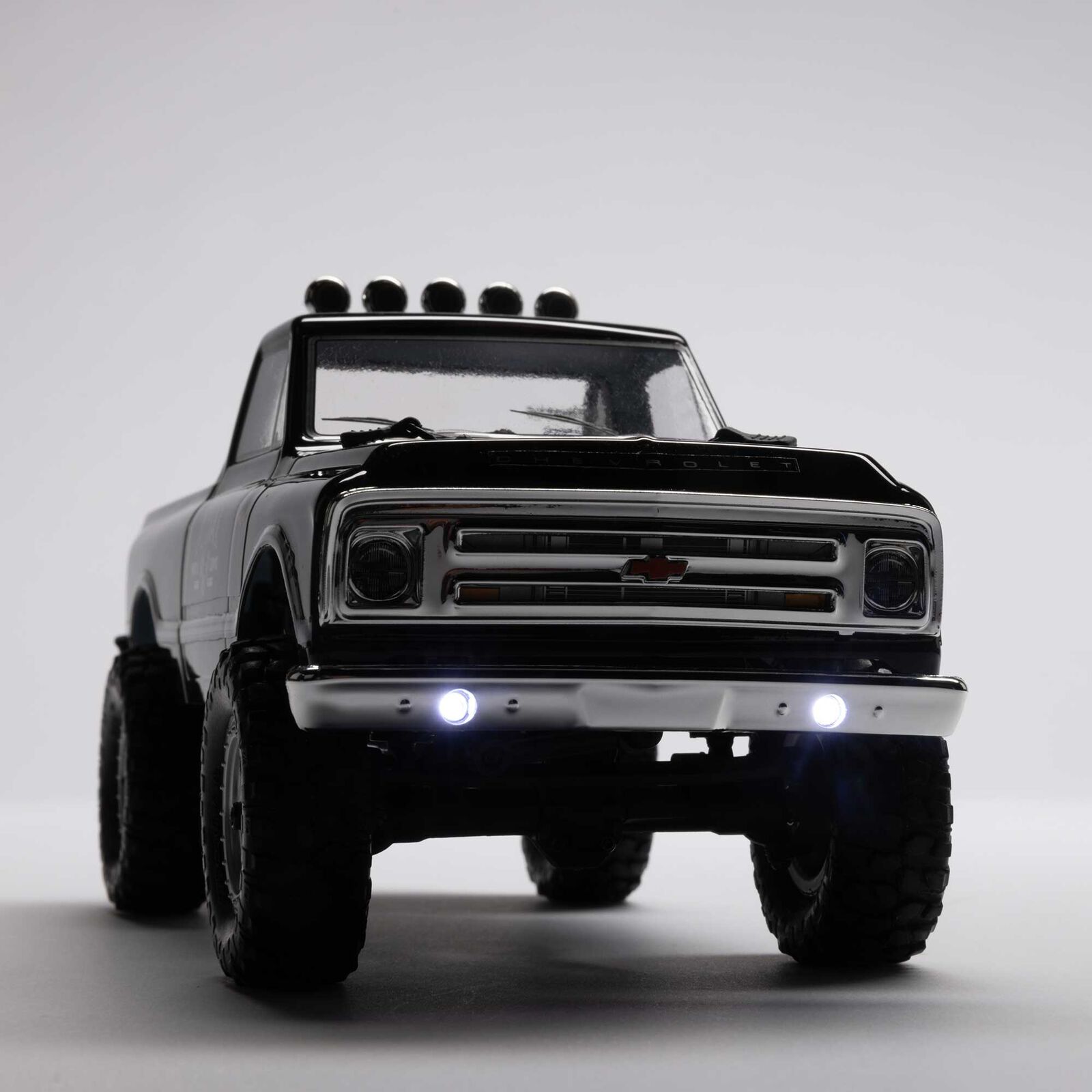 Axial SCX24 1967 Chevrolet C10 4WD Truck Brushed RTR Black 1/24