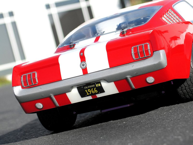 HPI 1966 Ford Mustang GT Clear Body 200mm 1/10