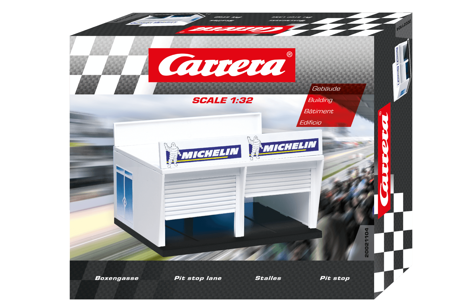 Carrera Pitlane Pitbox 1/32
