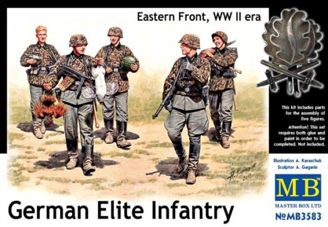 Master Box German Elite Infantry - Eastern Front WW II