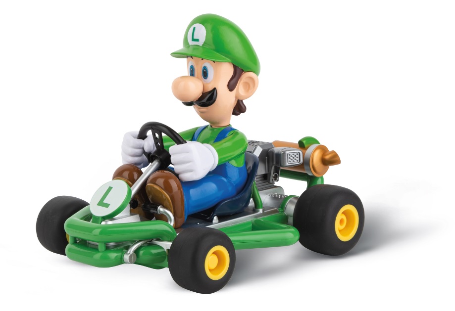 Carrera 2,4GHz Mario Kart™ Pipe Kart, Luigi 1/18