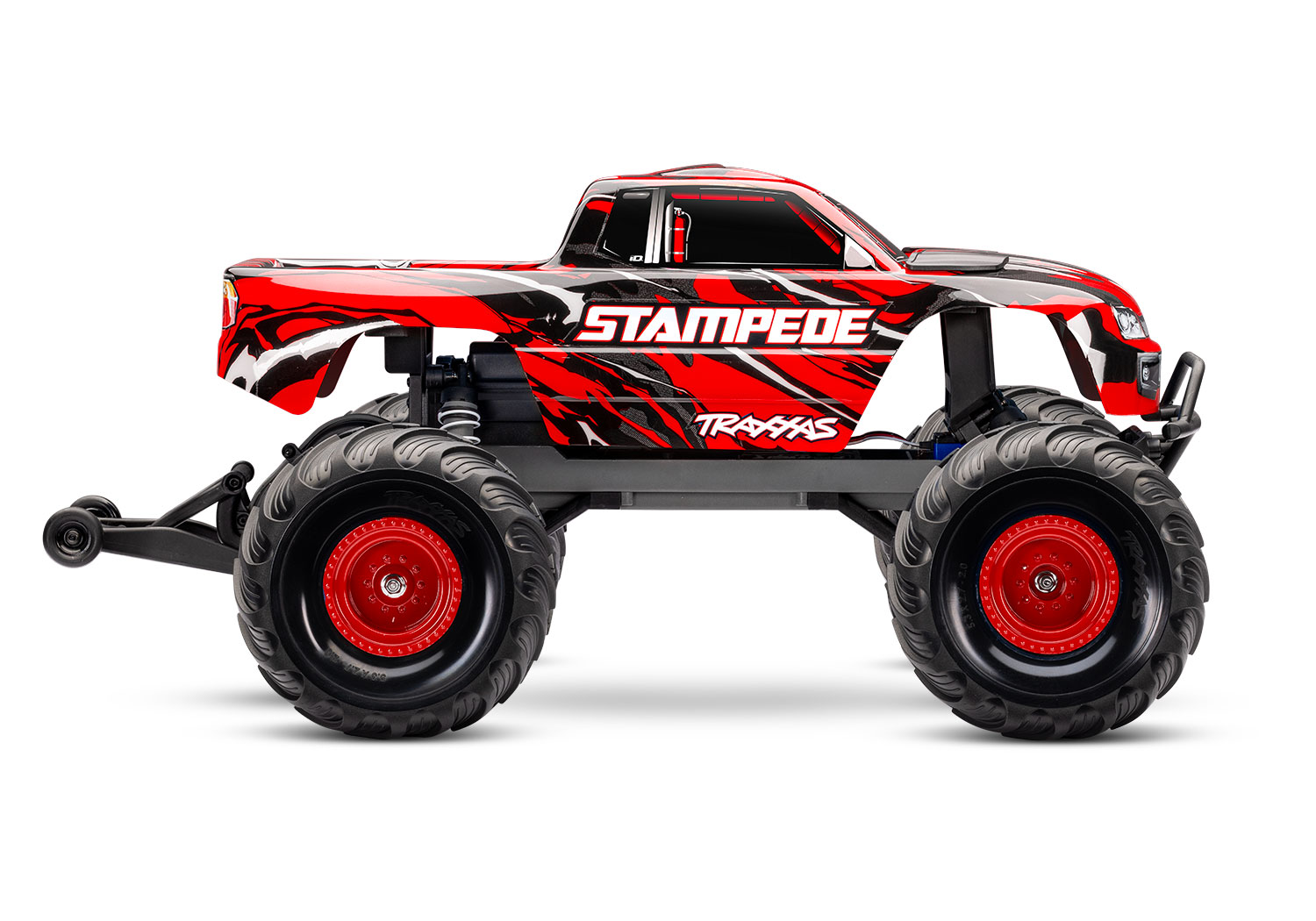 Traxxas Stampede HD TQ 2.4GHz RTR 2WD Monster Truck 1/10 Red
