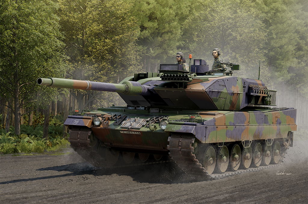 Trumpeter German Leopard 2A6 MBT 1/16