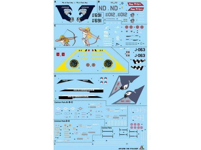 Italeri F-16 A Fighting Falcon 1/48