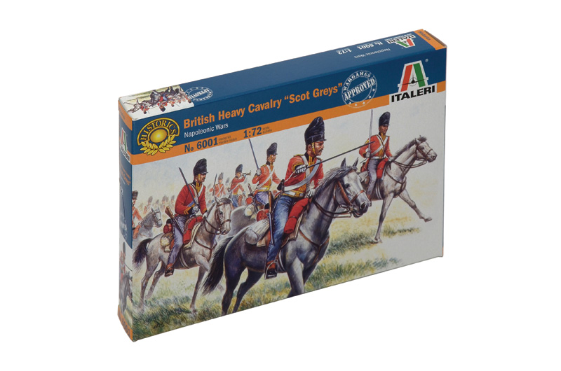Italeri British heavy cavalry Scot greys 1/72