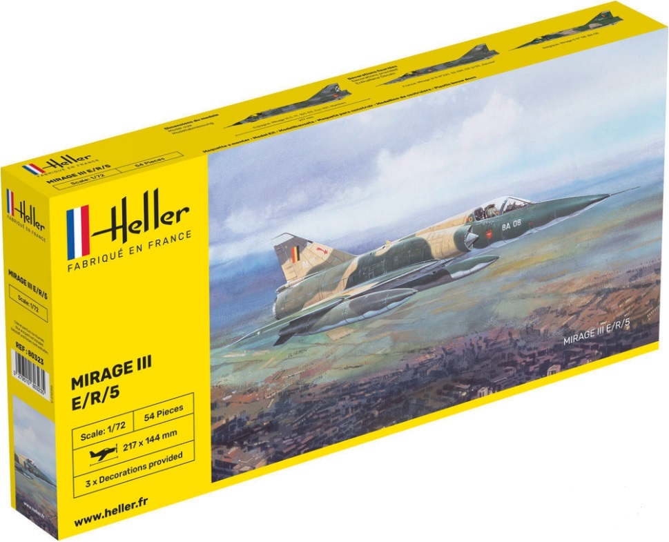 Heller Mirage III E/R/5 1/72