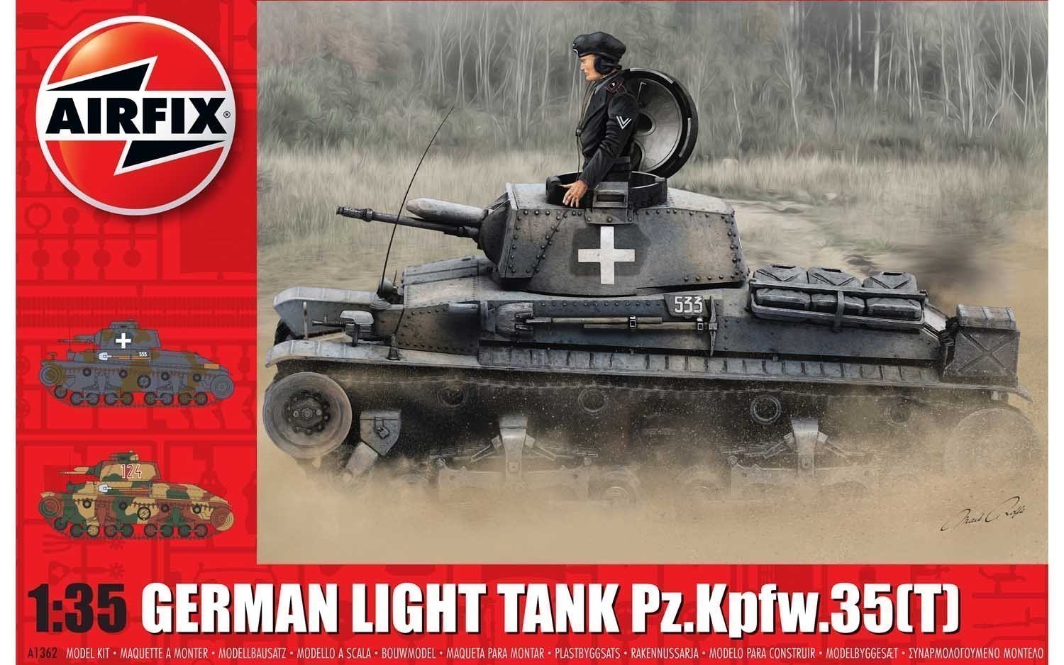 AirFix German Light Tank Pz.Kpfw.35(t) 1/35