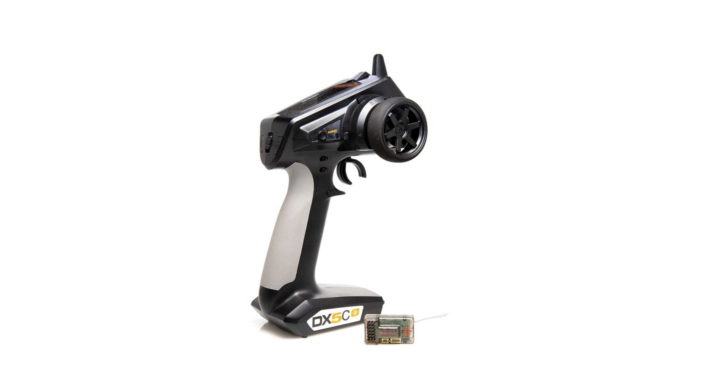 Spektrum DX5C 5 Kanaals 2.4GHz DSMR Afstandbediening met SR6100AT Ontvanger