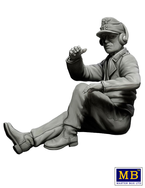 Master Box LTD German Tank Crew 1944-1945 1/35