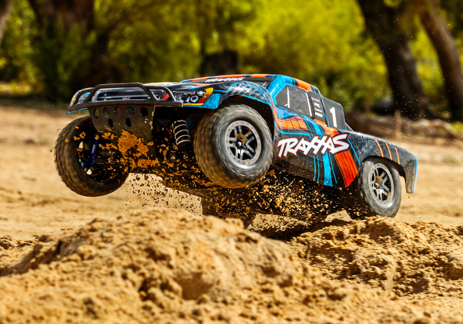 Traxxas Slash 4X4 Ultimate LCG VXL TQi TSM Short course Truck 1/10 Orange
