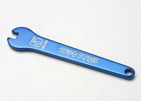 Traxxas Flat wrench 5mm (blue-anodized aluminum)
