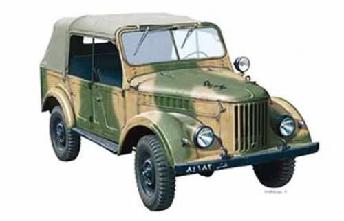 Bronco GAZ-69A 4x4 Personnel Truck 1/35