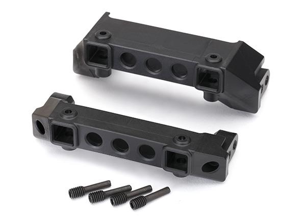 Traxxas Bumper mounts front & rear/ screw pins (4)