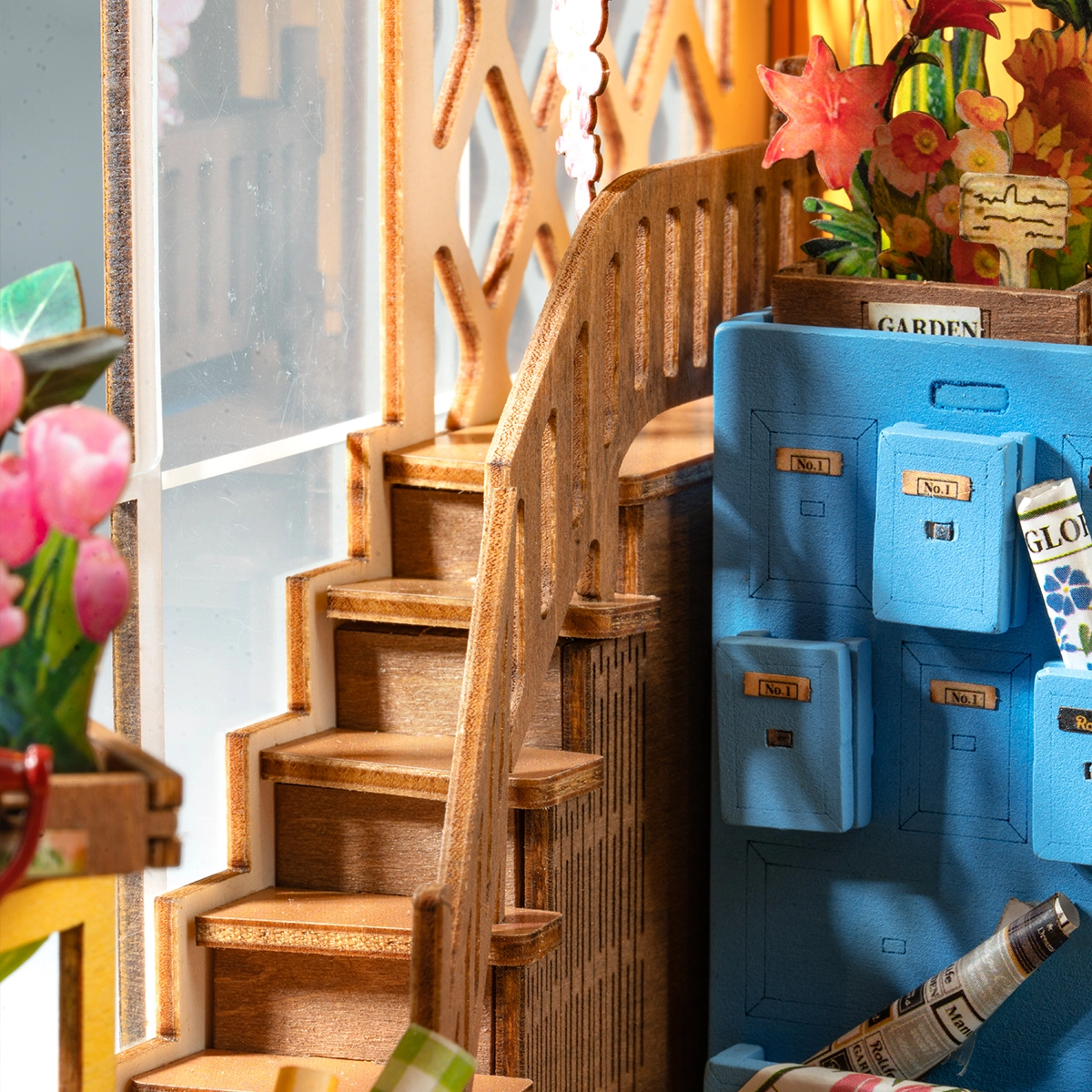 Rolife Book Nook & Wonderland Garden House
