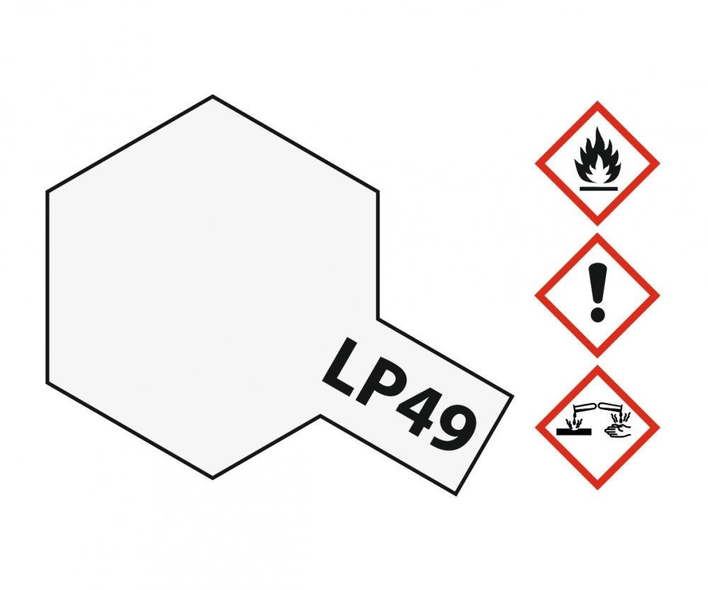 LP49 Potje Pearl Clear brillant 10ml Tamiya