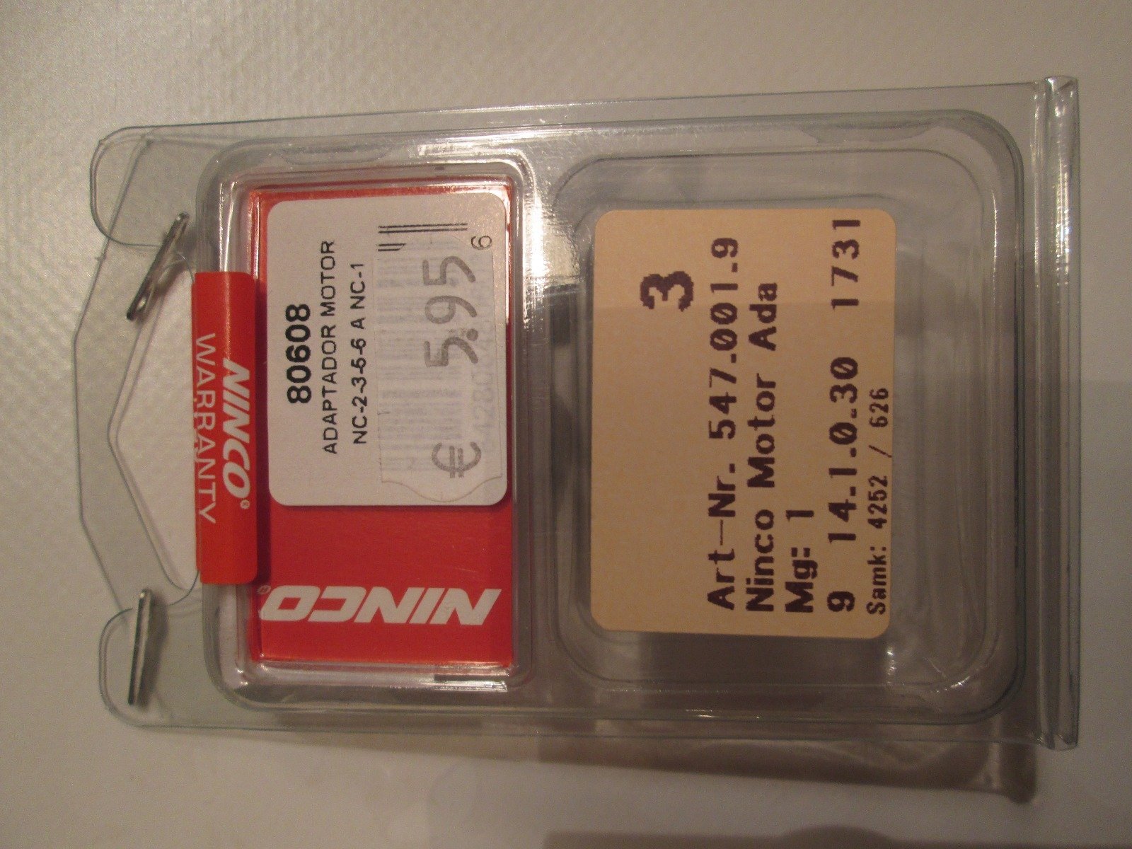 Ninco Adaptador Motor NC-2-3-5-6 A NC-1