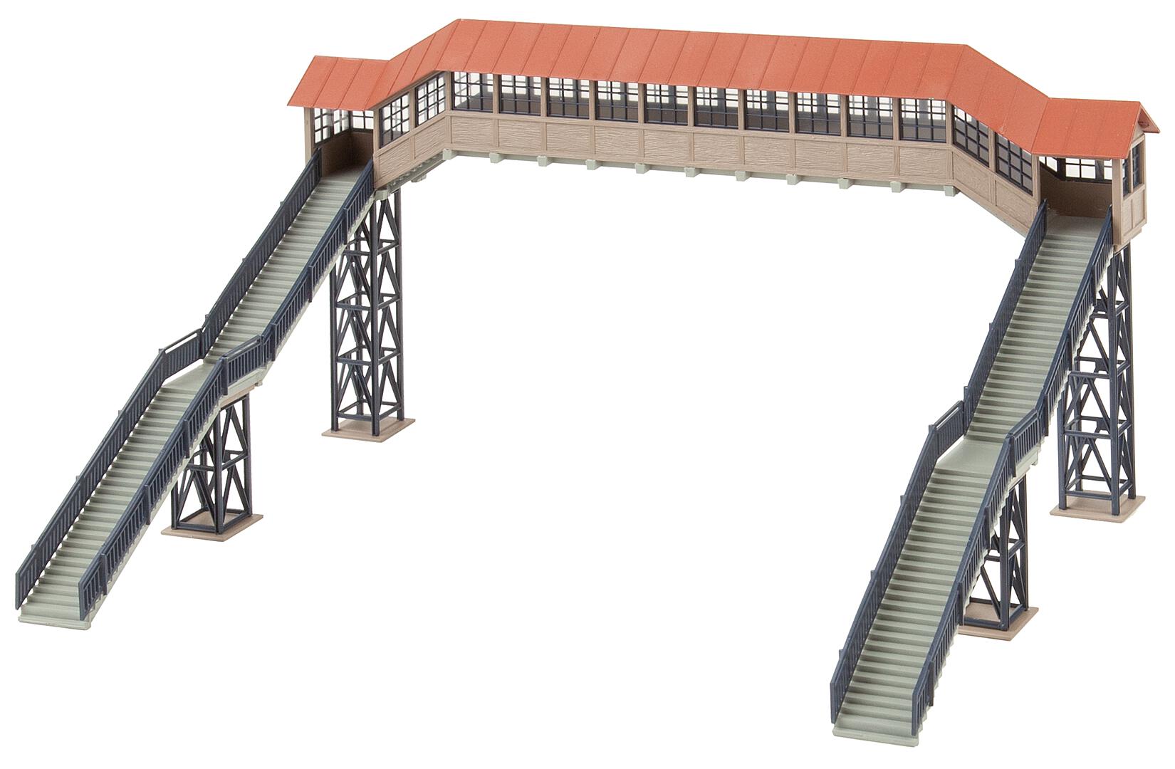 Faller Voetgangersbrug met Overkapping H0