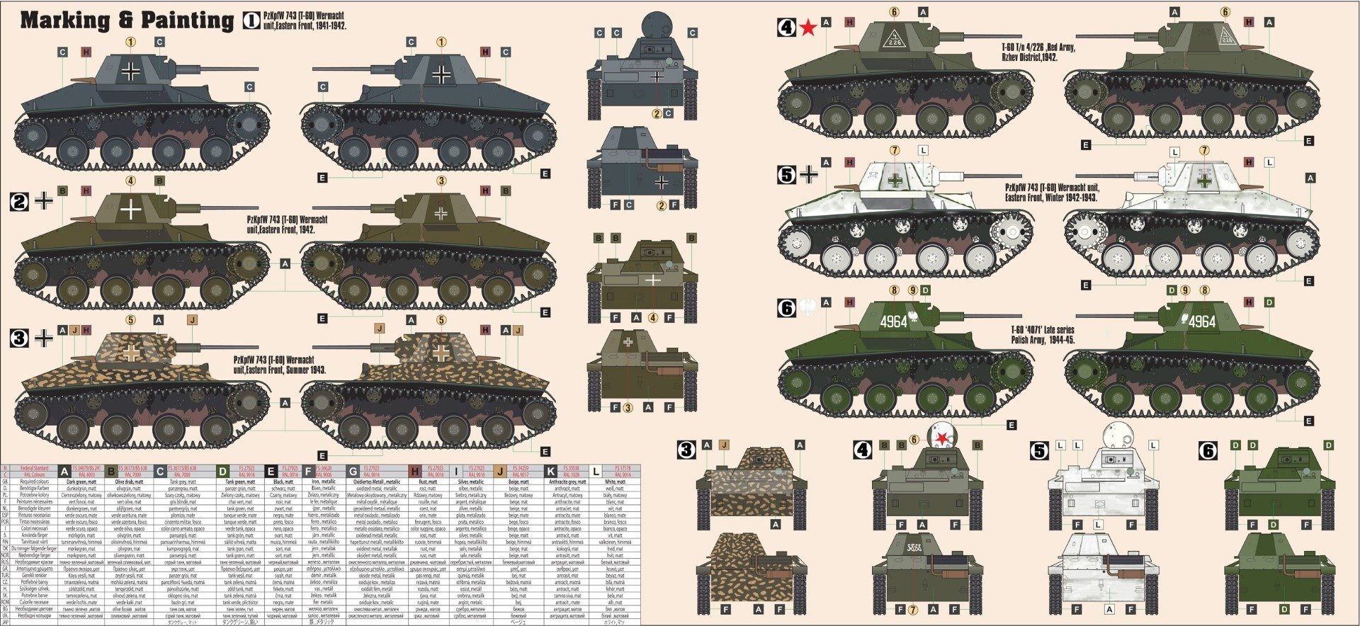 Mistercraft PzKpfW T-60 743(r) 1/35