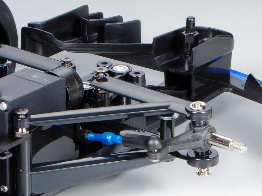 Tamiya F104 PRO II with body Formula one R/C Car Kit 1/10