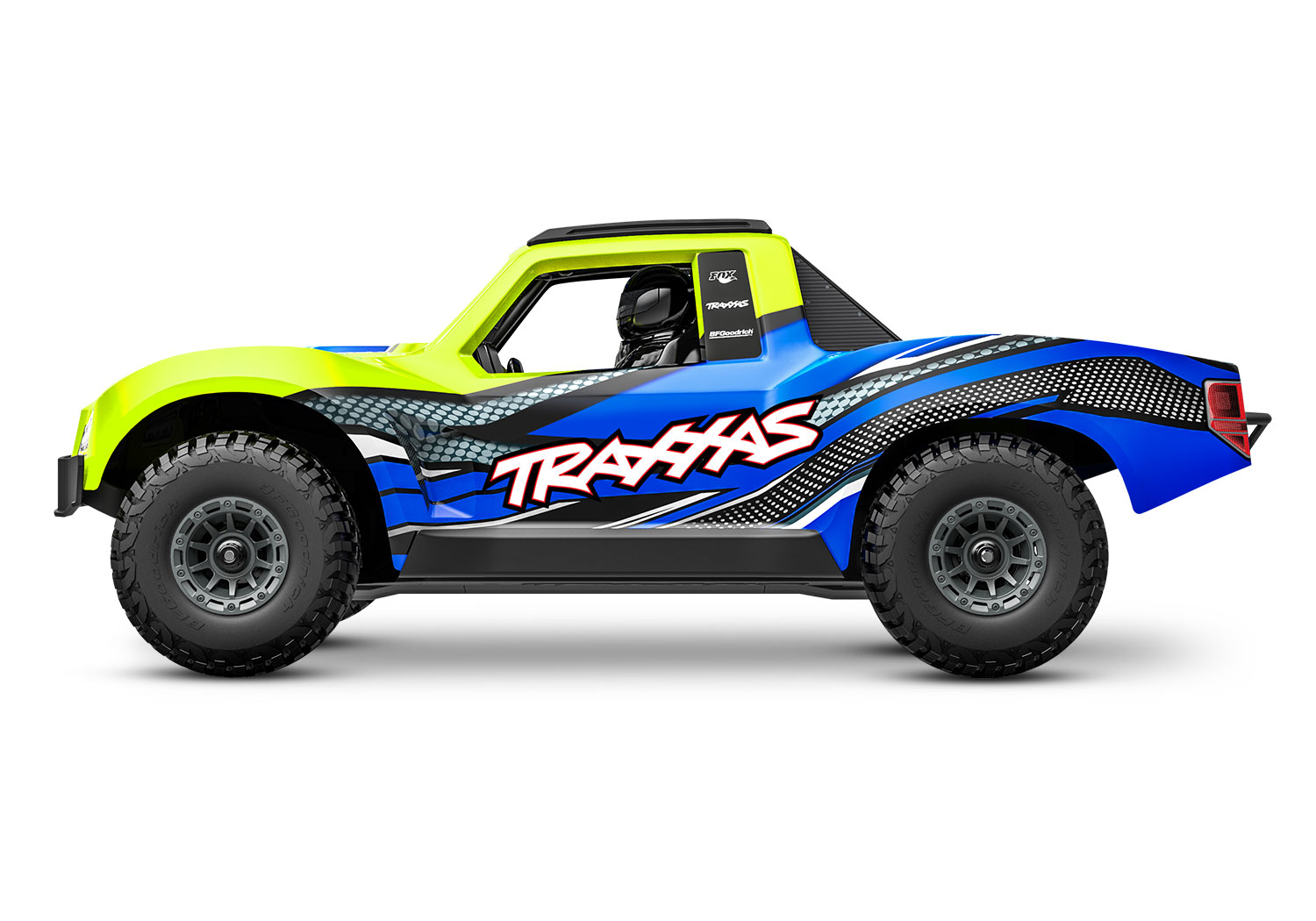 Traxxas Mini Slash BL-2s TQ 4X4 RTR Brushless Short Course Truck 1/16 Yellow