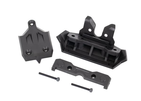 Traxxas Bumper front/ skidplate front/ tie bar mount front/ 3x25 CS (2)