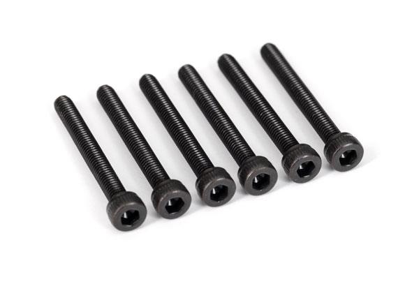Traxxas Screws 3x25mm cap-head machine (hex drive) (6)