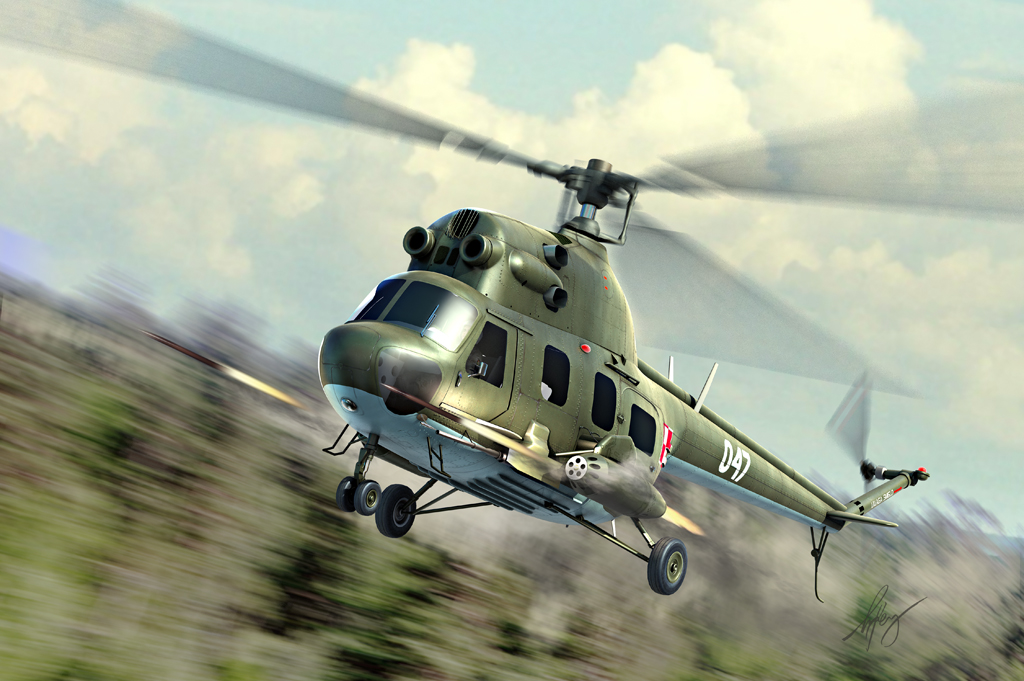 HobbyBoss Mi-2URN Hoplite 1/72