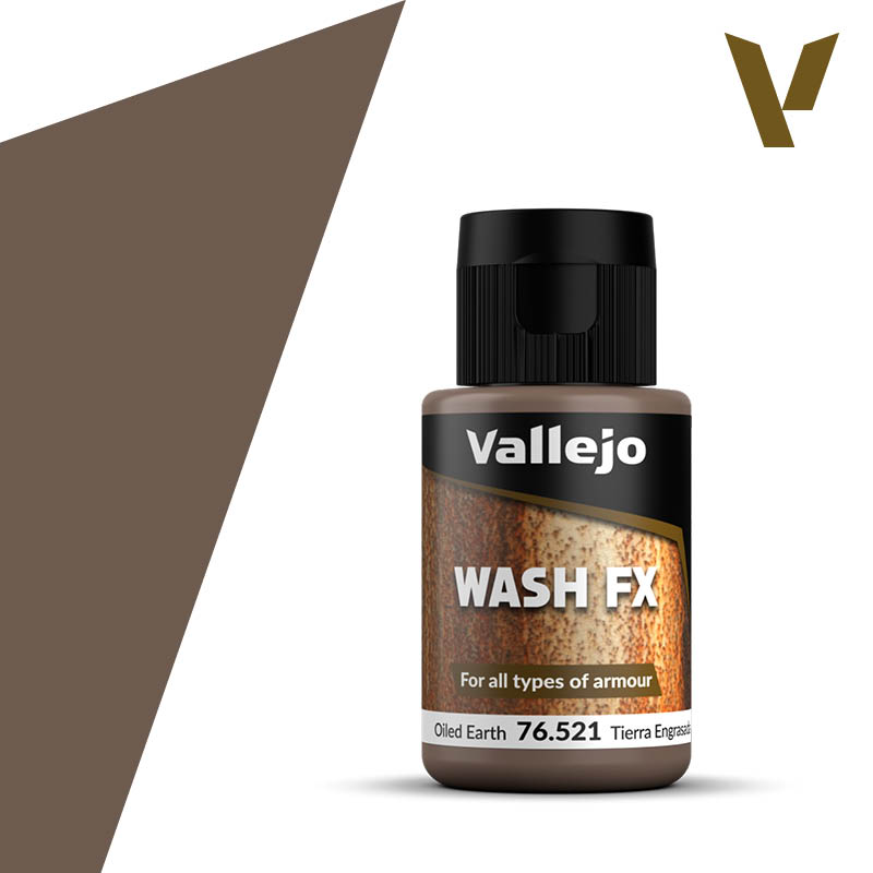 Vallejo Model Wash FX Oiled Earth 35ml
