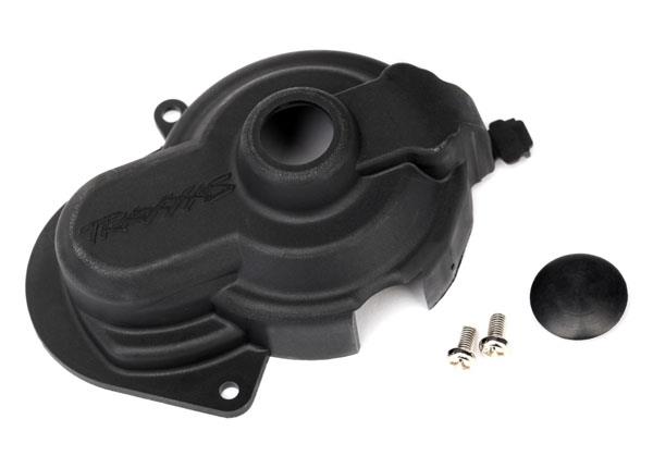 Traxxas Cover, gear/ rubber gear cover plug/ 3x6 RM (2) sensor ready