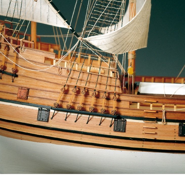 Amati Mayflower Galeone Inglese Del 1620 1/60