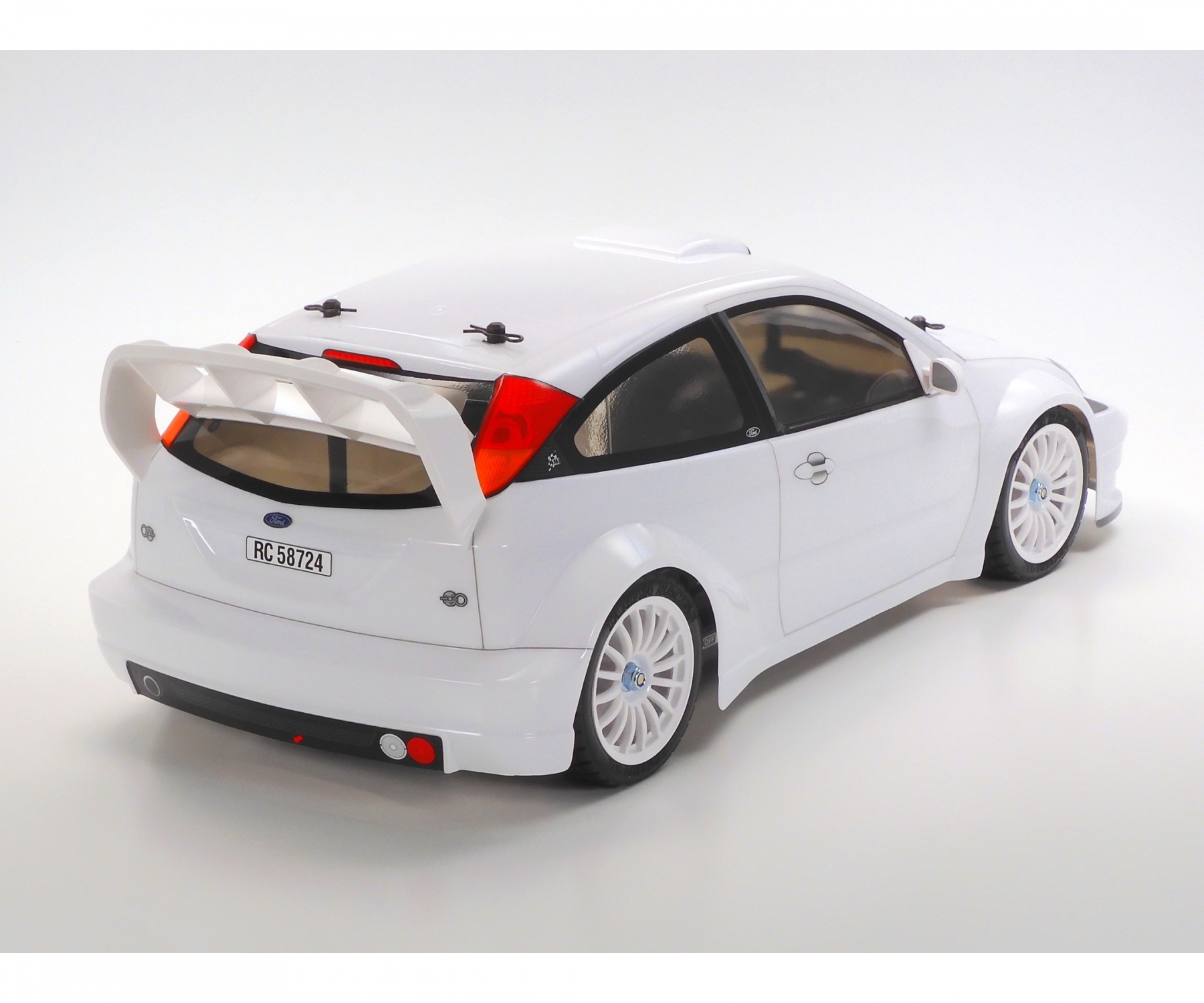 Tamiya Ford Focus RS Custom PAINTED body TT-02 Kit 1/10