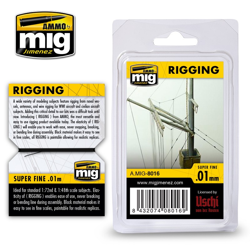 MIG Rigging Super Fijn 0,01mm
