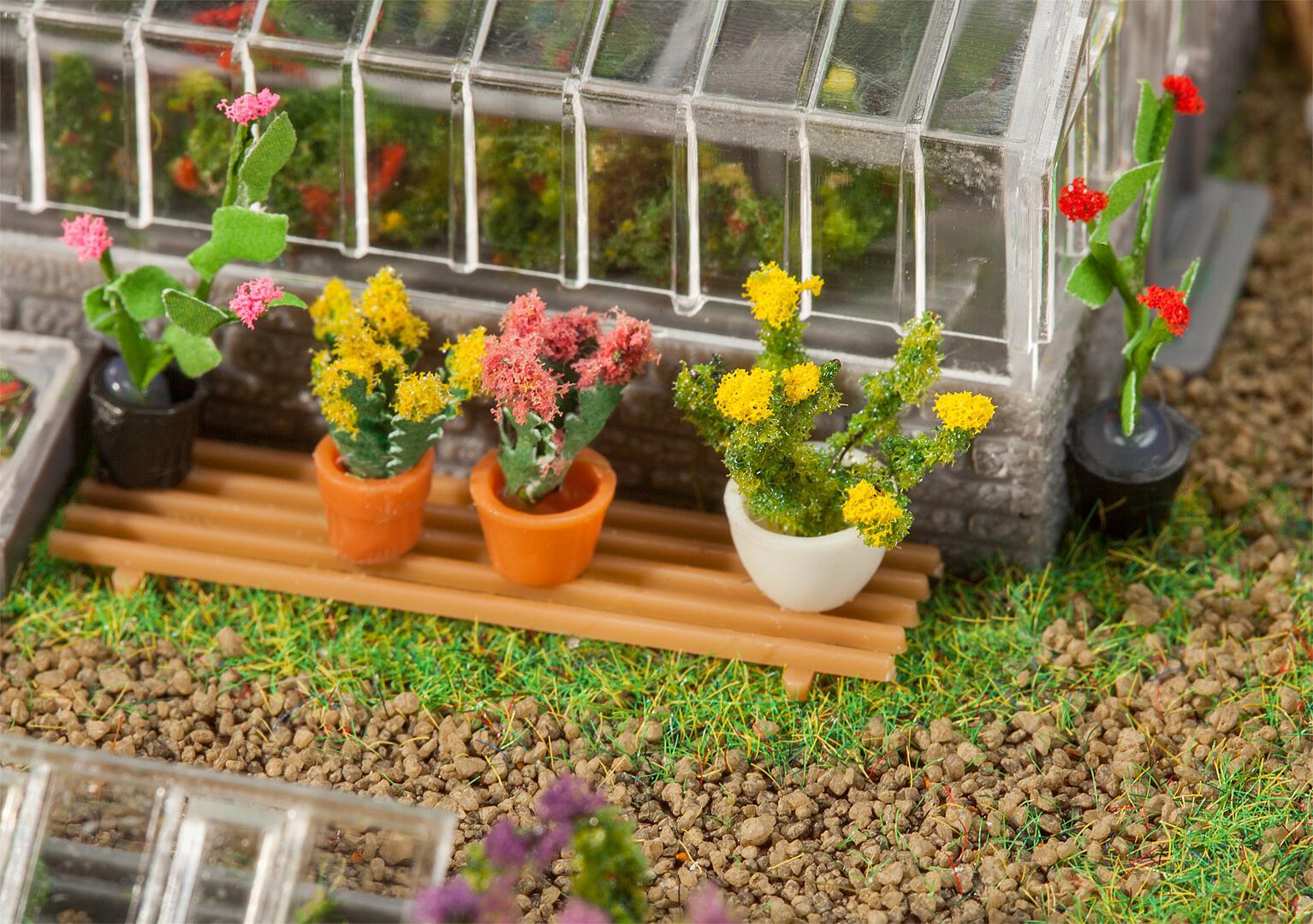 Faller Potplanten (6) H0