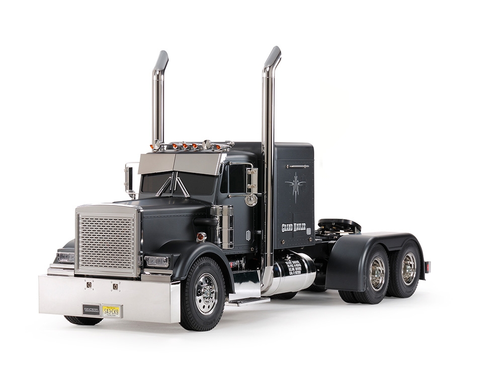 Tamiya Grand Hauler Customized Flat Black Edition R/C Truck Kit 1/14