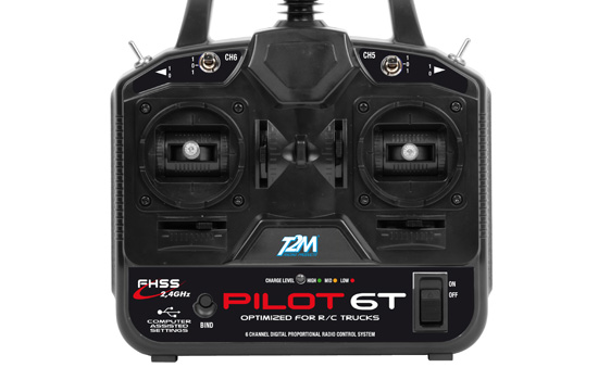 T2M Pilot 6T FHSS 2.4GHz 6 kanaals Zenderset