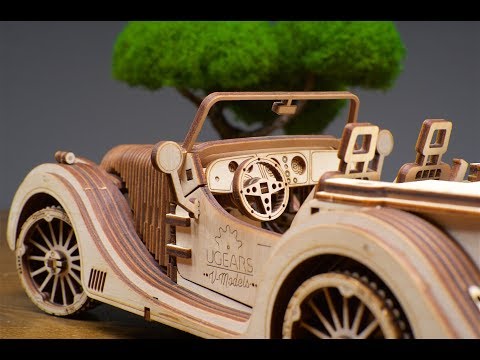 U-Gears Roadster VM-01 Houten Bouwset